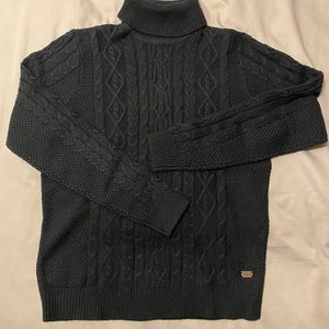 Only & Sons Cable Knit Turtleneck Sweater